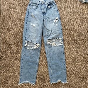 BDG Light Blue High-rise Baggy Jeans